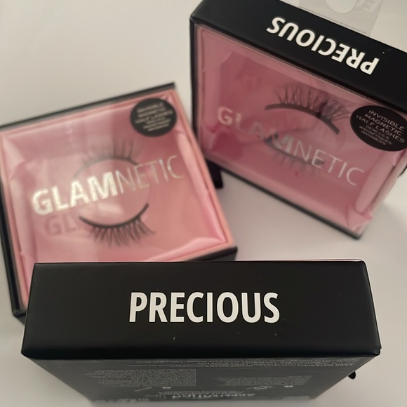 Glamnetic “Precious” (cat eye) Invisible Magnetic Half Lashes *EZ app! Last 1! - Picture 4 of 9